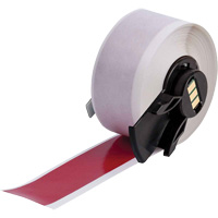 Multi-Purpose Label Tape, Vinyl, Red, 1" Width The Estey Group