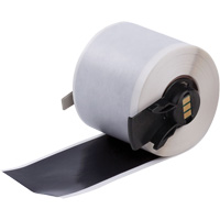 Multi-Purpose Label Tape, Vinyl, Black, 1.9" Width The Estey Group