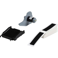 Raised Panel Labels, Polyester, 1" L x 4" H, Black The Estey Group