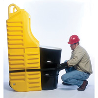 Chariot pour baril, 26,5'' lo x 26,5'' la x 5'' h, Cap. de d&eacute;versement 800 gal. US The Estey Group