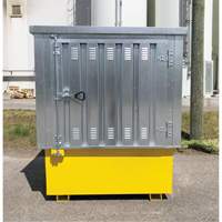 Couvercle rigide en acier Ultra-IBC, 71,1" lo x 83,1" la x 66,3" h, Capacit&eacute; de charge 5640 lb The Estey Group