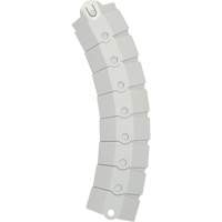 Small Ultra-Sidewinder Cable Protection System&reg; with Endcaps, 39.5" x 3" x 0.8", 2000 lbs. (1 tons) The Estey Group
