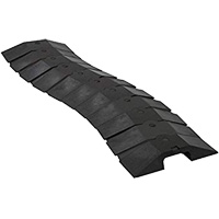 Medium Ultra-Sidewinder Cable Protection System&reg; with Endcaps, 33" x 9.8" x 1.4", 260 lbs. (0.13 tons) The Estey Group