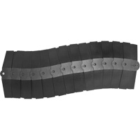 Medium Ultra-Sidewinder Cable Protection System&reg; with Endcaps, 33" x 9.8" x 1.4", 260 lbs. (0.13 tons) The Estey Group