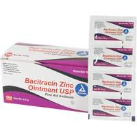 Tampons de premiers soins au bacitracin et zinc Efcom Limited, Onguent, Antibiotique The Estey Group
