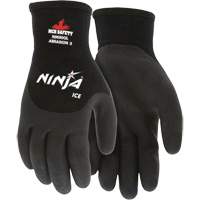 Ninja&reg; Ice Insulated Winter Gloves, Medium, HPT Coating, 15 Gauge, Nylon Shell The Estey Group