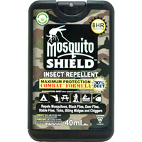 Insectifuge de format poche Mosquito Shield, DEET &agrave; 30 %, Vaporisateur, 40 ml The Estey Group