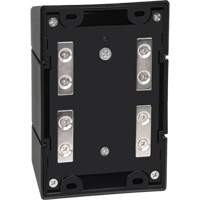 Magnetic Wall Mount Barrier with Magnetic Tape, Plastic, Magnetic Mount, 15', Black and Yellow Tape The Estey Group