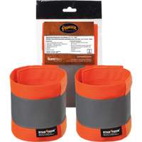 140A High-Visibility Orange Adjustable 14" X 4" Reflective Armband The Estey Group
