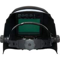 Leadhead&reg; Auto Darkening Welding Helmet, 3.8" L x 3.4" W View Area, 9 - 13 Shade Range, Black The Estey Group