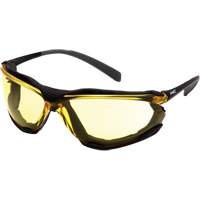 Proximity&reg; Safety Glasses, Amber Lens, Anti-Fog, ANSI Z87+/Meets/Exceeds CSA Z94.3 The Estey Group