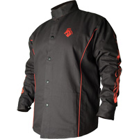 Veste de soudage BSX ignifuge profil&eacute;, Coton, Petit, Noir The Estey Group