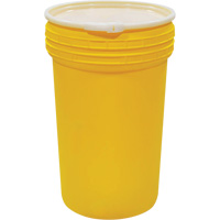 Ensemble de baril emboîtable en plastique pour laboratoire, 55 gal. US, Mobile The Estey Group