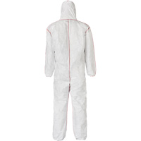 SFR Coveralls with Hood, Medium, White, Tyvek&reg; 400 The Estey Group