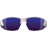 Khor G2 Safety Glasses, Blue Mirror Lens, Anti-Scratch/Polarized, ANSI Z87+/MCEPS GL-PD 10-12/Meets/Exceeds CSA Z94.3 The Estey Group