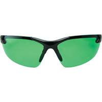 Zorge G2 Safety Glasses, Green Lens, Anti-Scratch, ANSI Z87+/MCEPS GL-PD 10-12/Meets/Exceeds CSA Z94.3 The Estey Group