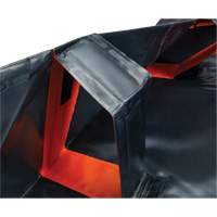 Berme d&eacute;ployable &agrave; mur IBX, Capacit&eacute; 1077 gal. US, 12' la x 12' lo x 12" h, Support &agrave; encliqueter The Estey Group