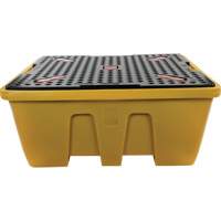 IBC Spill Pallet, 333 US gal. Spill Capacity, 66" x 66" x 27.5" The Estey Group