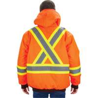 Waterproof 7-in-1 Winter Parka, High Visibility Orange, Medium The Estey Group