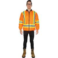 Waterproof 7-in-1 Winter Parka, High Visibility Orange, Medium The Estey Group