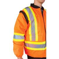 Waterproof 7-in-1 Winter Parka, High Visibility Orange, Medium The Estey Group