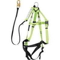 FBH-10000A5440-4 Harnais & longe classe A de 4' avec capacit&eacute; de 220 lb, Combinaison harnais/longe The Estey Group