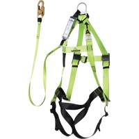 FBH-10000A6440-4 Harnais & longe classe A de 4' avec capacit&eacute; de 350 lb, Combinaison harnais/longe The Estey Group