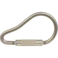 CP-04011-1 Mousqueton zingu&eacute; avec ouverte de portique de 2", Acier The Estey Group