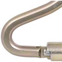 CP-04011-1 Mousqueton zingu&eacute; avec ouverte de portique de 2", Acier The Estey Group