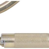 CP-04011-1 Mousqueton zingu&eacute; avec ouverte de portique de 2", Acier The Estey Group