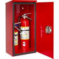 Heavy-Duty Outdoor Fire Extinguisher Cabinet, 14" W x 28" H x 10" D The Estey Group