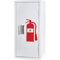 Indoor Fire Extinguisher Cabinet, 12" W x 26" H x 9" D The Estey Group