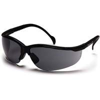 Venture II&reg; Half-Frame Safety Glasses, Grey Lens, Anti-Fog/Anti-Scratch/Anti-Static, ANSI Z87+/Meets/Exceeds CSA Z94.3 The Estey Group