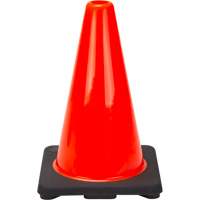 C&ocirc;ne de signalisation de premi&egrave;re qualit&eacute;, 12", Orange The Estey Group