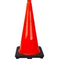 C&ocirc;ne de signalisation de premi&egrave;re qualit&eacute;, 28", Orange The Estey Group