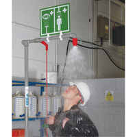 Douche combin&eacute;e avec cuvette ferm&eacute;e en ABS et entr&eacute;e sup&eacute;rieure, Socle The Estey Group
