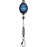 Cordage de s&eacute;curit&eacute; autor&eacute;tractable, 20', Acier galvanis&eacute;, Pivotant The Estey Group