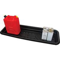 Plateau pour les d&eacute;versements, 12" lo x 48" la x 4,5" h, Cap. de d&eacute;versement 12 gal. US The Estey Group