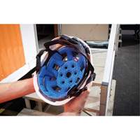 BOLT Safety Helmet Cooling Liner, Blue The Estey Group