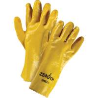 Gants &agrave; fini rugueux et r&eacute;sistants aux produits chimiques, Taille 9, 12" lo, PVC, Doublure en Interlock, 47-mil The Estey Group