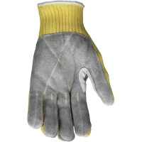 CutPro&reg; Cut Resistant Work Gloves with Split Leather Palm, Size Small, 7 Gauge, Kevlar&reg; Shell, ASTM ANSI Level A3 The Estey Group