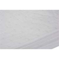 Feuilles absorbantes li&eacute;es, Huile seulement, 15" x 19", 10 gal. d'absorption The Estey Group