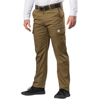 Pantalon cargo Big Flex, Poly-coton/Spandex, Vert olive militaire, Taille 46, Entrejambe 30 The Estey Group