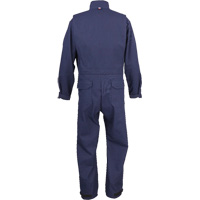 Westex UltraSoft&reg; Welder's Coverall - Regular, Size Small, Navy Blue The Estey Group