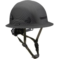 Casque Fibre Metal de style escalade avec bordure compl&egrave;te, R&eacute;pond aux normes CSA type 2, Suspension Rochet, Non ventil&eacute; The Estey Group