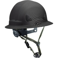 Casque Fibre Metal de style escalade avec bordure compl&egrave;te, R&eacute;pond aux normes CSA type 2, Suspension Rochet, Non ventil&eacute; The Estey Group