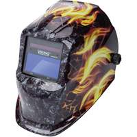 VIKING 1740 Ignition Auto-Darkening Welding Helmet, 3.78" L x 1.67" W View Area, 9 - 13 Shade Range The Estey Group