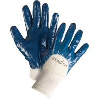 Gants &agrave; doublure interlock de poids moyen, 9/Grand, R&ecirc;vetement Nitrile, Enveloppe en Coton The Estey Group