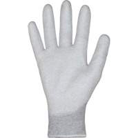 KnitActiv Electrostatic Dissipative Low-Linting White Gloves, 5, Polyurethane Coating, 13 Gauge, Nylon/Cotton Shell The Estey Group