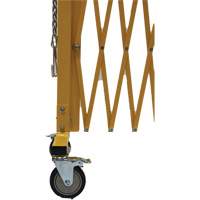 Barri&egrave;re extensible, 84" h x 20' lo, Jaune The Estey Group